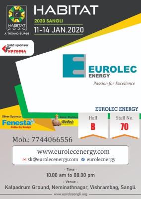 Eurolec Energy Stall No 70 - Habitat Exhibition Sangli